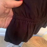 Jennifer Lopez black long sleeve blouse M Photo 3