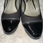 Anne Klein  AK Sport Women's Callum Wedge Pump, Black, Slingback Photo 1