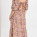 MINKPINK NWT  Yasamin Tiered Midi Floral Dress Size XXL Photo 3