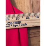 Aidan color block halter dress classic wedding guest minimal simple 8 GORGEOUS Red Photo 4