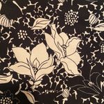 J.Crew  Black and White Floral Pencil Skirt Photo 1