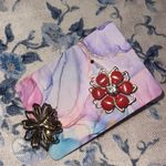 Orange Sunflower Earrings Photo 3