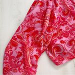 NWT VDM the label x revolve Jemma paisley printed tropical vacation swim coverup Pink Size M Photo 2