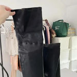 Clergerie Paris Modena Leather Over The Knee Flatform Boots Size FR 37 NIB Photo 8