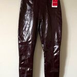 Spanx Faux Patent Leather Leggings Ruby size S Photo 1