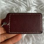 Coach 2.5" Brown Fob Bag Charm Hang tag Hangtag Photo 1