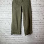 Sanctuary Olive Green the marine crop Wide-Leg Pants size 26 Photo 9