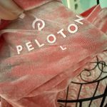 Peloton  Pink and White tank top see through large Photo 4