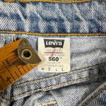 Levi's Vintage Levi’s 560 Loose Fit Straight Leg Jeans Women’s Size 9 L Light Wash Photo 7