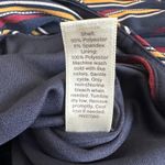 Cato Wide Leg Jumpsuit Womens XL Blue Striped Sleeveless Tie Waist Minimalist Photo 5