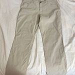 Eddie Bauer Hiking Pants Women's 14 Tan Stretch Photo 0