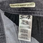 Seven 7 Jeans Women’s Size 14 High Rise Ankle Skinny Stretch MY1450 Photo 6