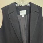 Katherine Barclay  Black Sleeveless Suit Jacket/Vest Photo 1