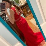 Milano Formals Milano Red Prom Dress  Photo 2