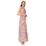 Shoshanna  Zahra Floral Gown in Blush Pink 2 Womens Long Maxi dress Photo 12