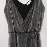 Ultra Flirt Shimmer Dress  Silver Spaghetti Strap Photo 1