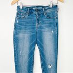 Old Navy  Rockstar Skinny Distressed Jeans LONG Photo 1