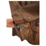 1980s Pioneer Wear genuine Brown leather blazer snakeskin Photo 8