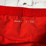 Old Navy Womens Orange Dolphin Hem Athletic Shorts Sz L Photo 5