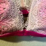 Victoria's Secret Victoria Secret Hot Pink Lace Triangle Ombré Bralette Photo 4