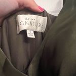 Signature Olive Green Maxi Dress Size 0 Photo 1