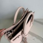 YSL Yves Saint Laurent Rose Pink Grained Calfskin Leather Baby Sac De Jour Bag Photo 5