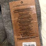 J.Crew ‎ Women's Dress Sock  One Size Gray Embroidered Floral Lightweight NWT Photo 7