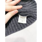 Crippen Womens Navy Blue V Neck 100% Cotton Long‎ Sleeve Textured Knit Sweater M Size M Photo 4