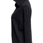 ZARA  Trafaluc Short Sleeve Hooded Sweatshirt Black Size Small Photo 4