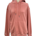 Favorite Daughter Hoodie Sweatshirt Cotton Embroidered Pink Size Large Photo 0