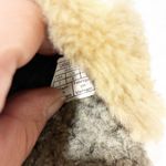 UGG  Size 7 FLUFFITA CALI COLLAGE Multicolor Sheepskin Slipper Slide Sandals Photo 4