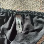 SheIn Sexy Black Leather Bikini Photo 4