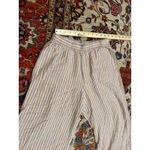 Patagonia Women’s Hemp Tencel Striped Wide Leg Crop Pants Small Pink
Green Photo 5