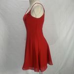 Rampage  Vintage Red Cocktail Mini Dress Size 3 Photo 3