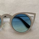 White Cat Eye Sunglasses Photo 3