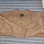 Daily Drills  Cable Knit Sweater Photo 1