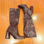 Franco Sarto Red Snake Gardenia Boots Photo 1