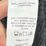 Suzanne Betro Sweater 1X Gray Textured Faux Wrap Front Stretch Surplice Cozy Top Photo 12