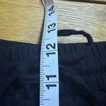 Maison d’ Amelie 6 embroidered shorts linen Black Photo 9