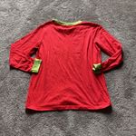 The Grinch “Don’t Be a Grinch” Christmas Pajama Top SIZE S Red Photo 3