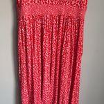 Boden Thea Sleeveless Midi Dress Poppy Red, Botanic Sprig Red Size 10 Photo 9