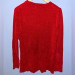 White Stag Women's V-neck Red Sweater Photo 3