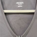 Wild Fable  Gray Zip-Front Bodysuit Photo 2