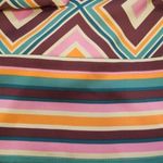 Trina Turk 💕💕 Bay Pant ~ Brookhaven Blocks Satin Georgette Medium NWOT Photo 14