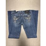 Miss Me  Women’s Jeans Size 28 x 32  Blue Skinny Embellished Wings Bling Y2k Photo 5
