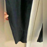 Soft Surroundings SOFT‎ surroundings Black Suede Leggings Elastic Waist Medium Photo 2