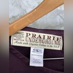 Prairie Underground Canvas Minimalist color dress size large Red Photo 7