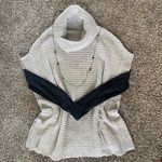 The Limited  Vintage Knit Cowl Neck Poncho Size M/L Photo 0