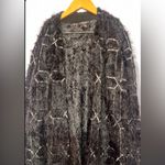 Alfani  WOMEN’S geometric eyelashes Yarn open front cardigan sweater Photo 1