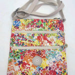Kipling  Women's Keiko Triple‎ Zip Burst Bright Crossbody Bag Photo 0